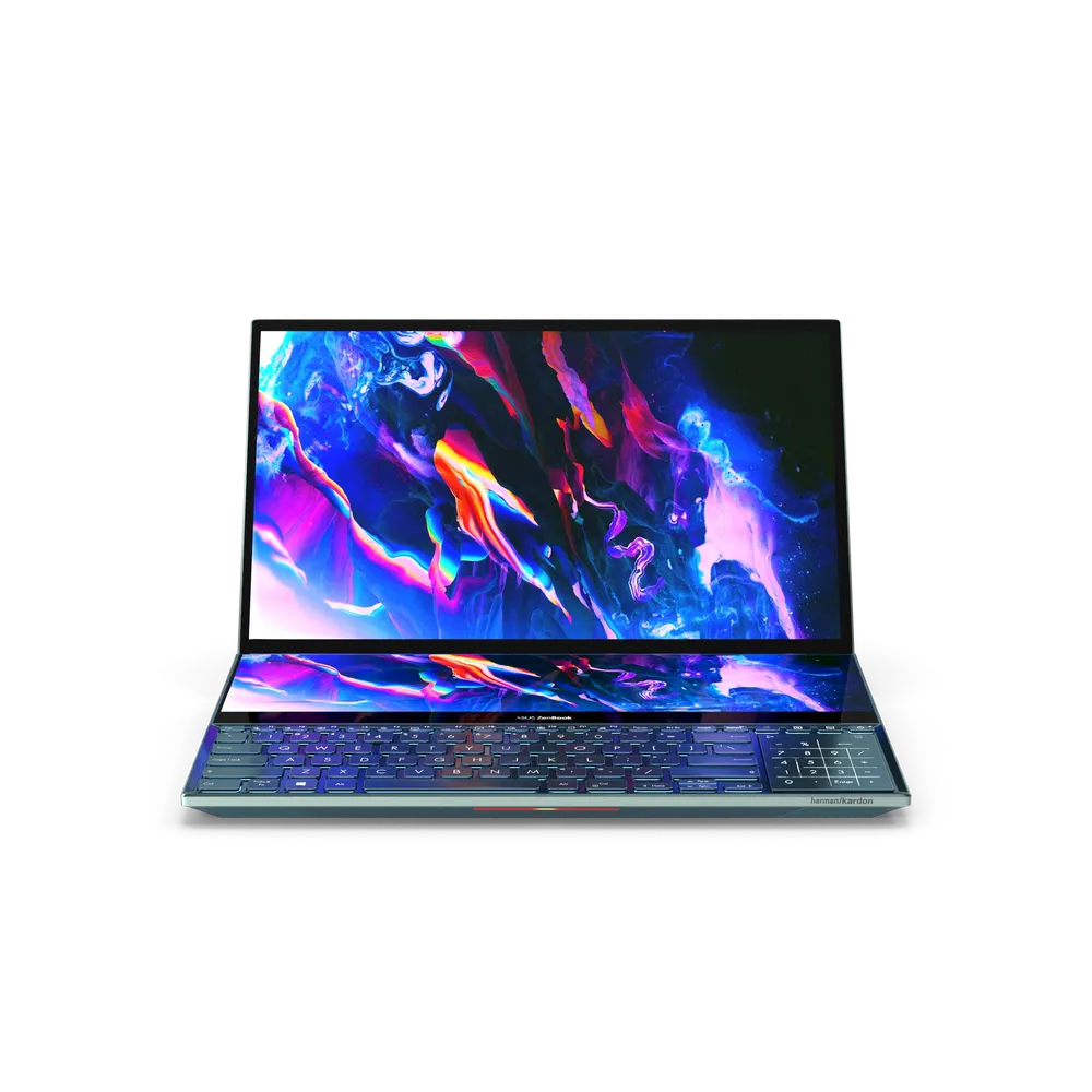 Ноутбук ASUS с дополнительным экраном